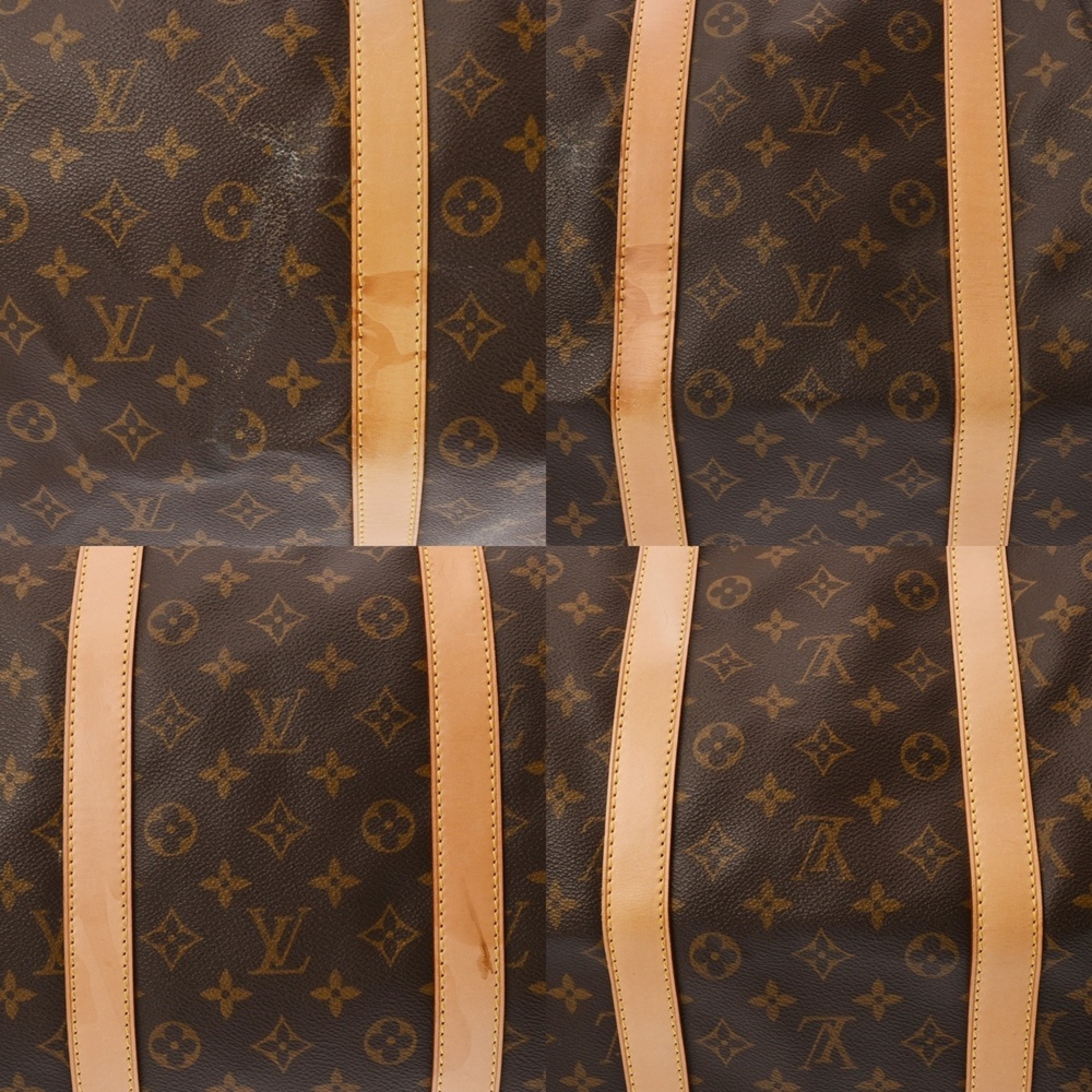 LOUIS VUITTON Brown Monogram Canvas Boston Bag - Picture 9 of 11